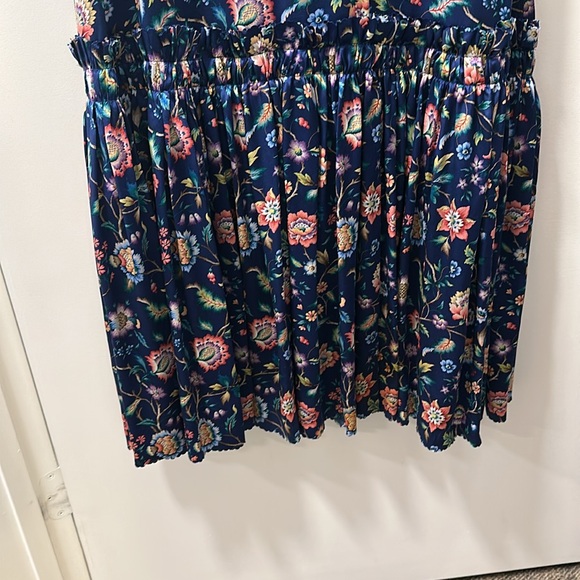 The Vampires Wife floral liberty Tiered A-Line Maxi Dress - Picture 7 of 9